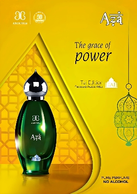 Picture of Arochem Aza Attar Taj Series Ator Luxurious Royal Perfume Oil - 9ML (Made In India) Picture of Arochem Aza Attar Taj Series Ator Luxurious Royal Perfume Oil - 9ML (Made In India)