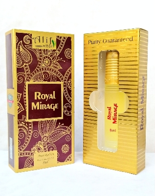 Picture of Alif Royal Mirage Attar Long Lasting Roll On Non Alcoholic Perfume (Halal) - 8ml Picture of Alif Royal Mirage Attar Long Lasting Roll On Non Alcoholic Perfume (Halal) - 8ml