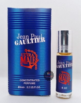 Picture of Ultra Male Jean Paul Gaultier Concentrated Perfume Oil For Men by Al Farhan  Non-alcoholic Fragrance - 6ml Picture of Ultra Male Jean Paul Gaultier Concentrated Perfume Oil For Men by Al Farhan  Non-alcoholic Fragrance - 6ml