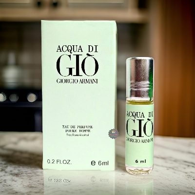 Picture of ACQUA DI GIO by Al Farhan Concentrated Perfume Oil Long Lasting Non-alcoholic Fragrance - 6ml Picture of ACQUA DI GIO by Al Farhan Concentrated Perfume Oil Long Lasting Non-alcoholic Fragrance - 6ml