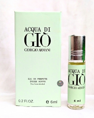 Picture of ACQUA DI GIO by Al Farhan Concentrated Perfume Oil Long Lasting Non-alcoholic Fragrance - 6ml Picture of ACQUA DI GIO by Al Farhan Concentrated Perfume Oil Long Lasting Non-alcoholic Fragrance - 6ml