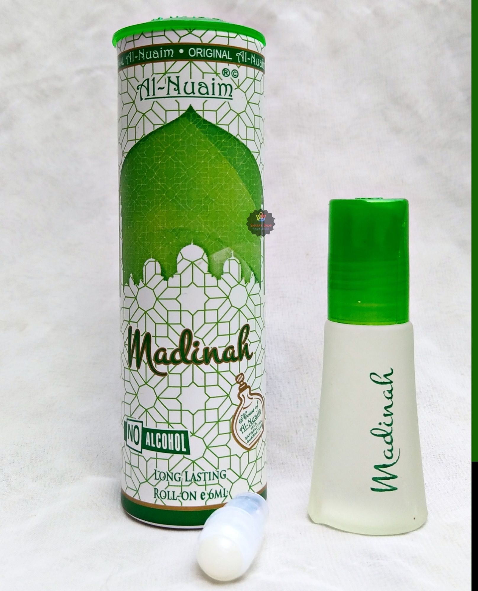 Picture of Al Nuaim Madinah Roll On Attar Non Alcoholic Long Lasting Perfume - 6ml Picture of Al Nuaim Madinah Roll On Attar Non Alcoholic Long Lasting Perfume - 6ml