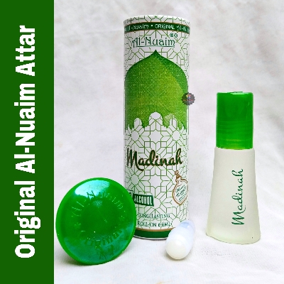 Picture of Al Nuaim Madinah Roll On Attar Non Alcoholic Long Lasting Perfume - 6ml Picture of Al Nuaim Madinah Roll On Attar Non Alcoholic Long Lasting Perfume - 6ml