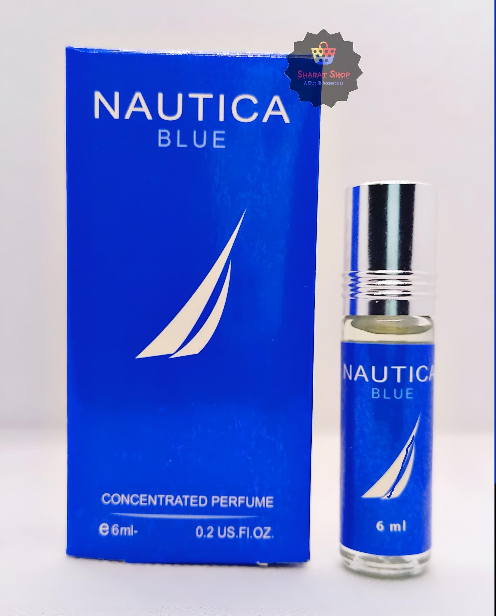 Picture of Nautica Blue Concentrated Perfume Oil Roll On For Men Long Lasting Attar Non-alcoholic Fragrance - 6ml Picture of Nautica Blue Concentrated Perfume Oil Roll On For Men Long Lasting Attar Non-alcoholic Fragrance - 6ml