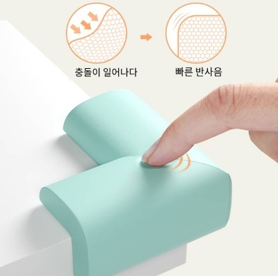 Picture of Corrner safety foam for baby- Multicolour