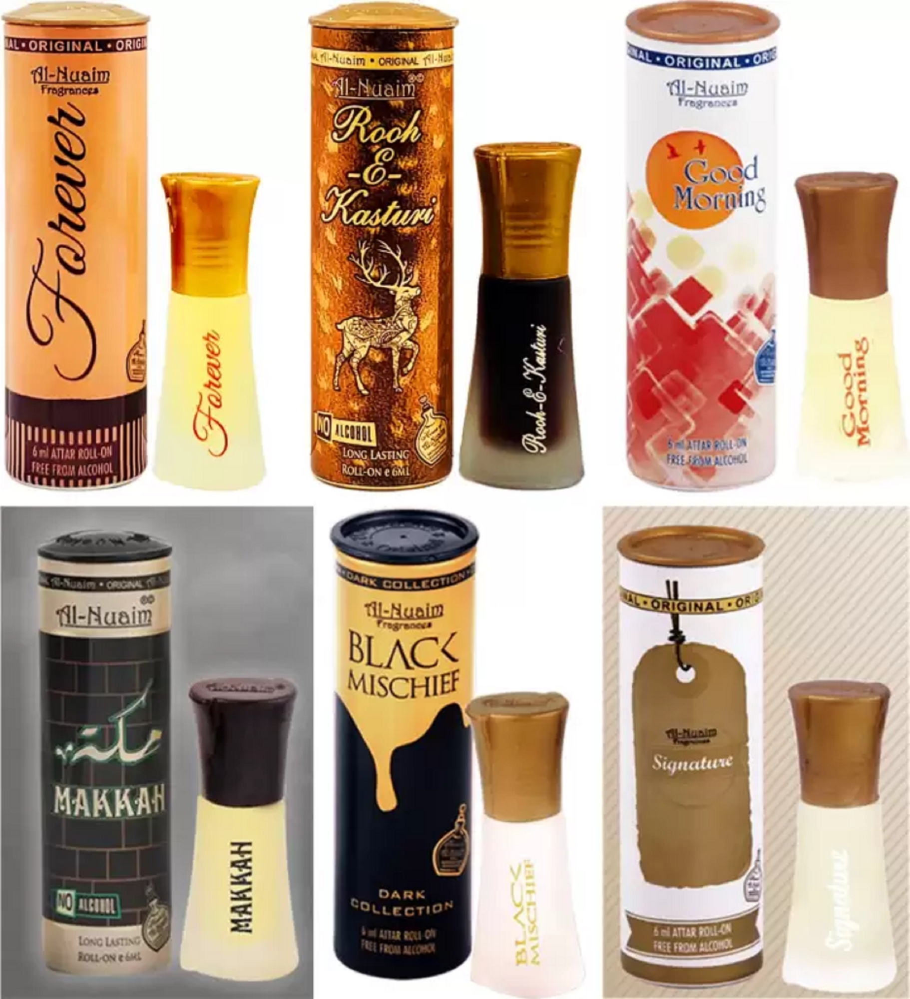 Picture of Al-Nuaim Roll on Attar - All flavour available Picture of Al-Nuaim Roll on Attar - All flavour available