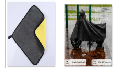 Picture of Bike cover waterproof and microfiber towel - combo offer Picture of Bike cover waterproof and microfiber towel - combo offer