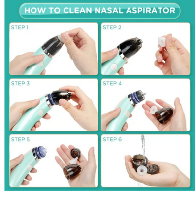 Picture of Baby Nasal Aspirator Electric Nose Cleaner Sniffing Equipment for Children Clear stuffy noses Quickly & Gently Picture of Baby Nasal Aspirator Electric Nose Cleaner Sniffing Equipment for Children Clear stuffy noses Quickly & Gently