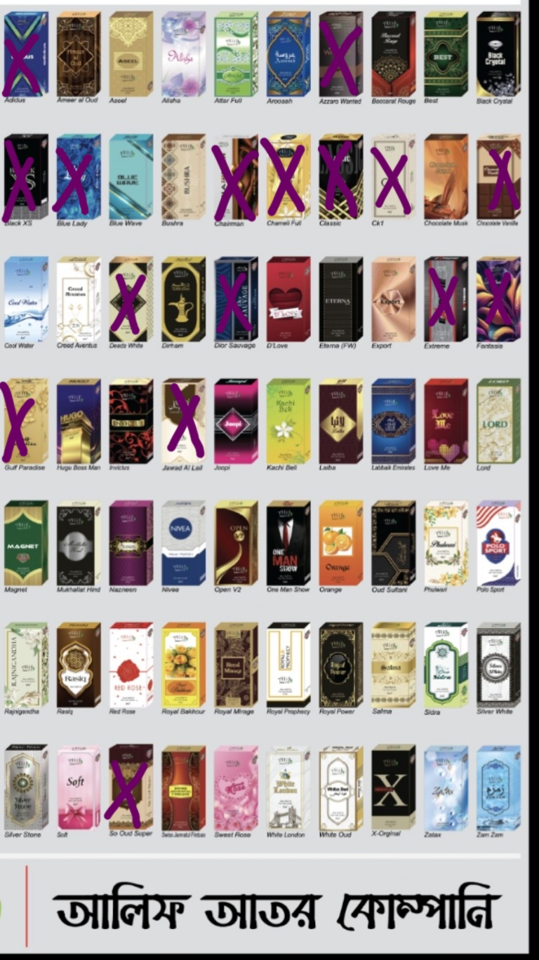 Picture of Alif Attar - All  Fragrance Collection 8ml Picture of Alif Attar - All  Fragrance Collection 8ml