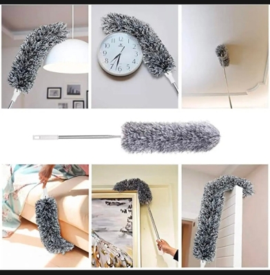 Picture of 9.5 Feet Bendable Feather Duster with Extra Long Extendable Microfiber Duster (Dust Cleaner ) Picture of 9.5 Feet Bendable Feather Duster with Extra Long Extendable Microfiber Duster (Dust Cleaner )