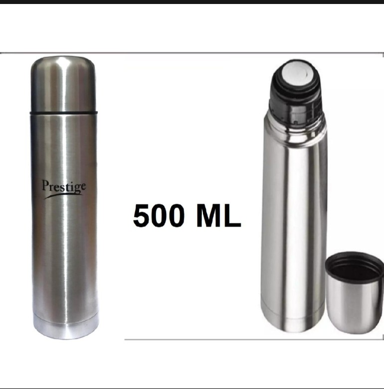 Picture of 500 ML PRESTIGE ALL STEEL HOT/COLD WATER FLASK/TEA FLASKS/VACUUM BOTTLE Picture of 500 ML PRESTIGE ALL STEEL HOT/COLD WATER FLASK/TEA FLASKS/VACUUM BOTTLE