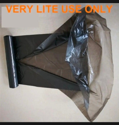 Picture of Garbage/Dustbin/Thrashbin black poly/bag - 50peice roll, 35liter Picture of Garbage/Dustbin/Thrashbin black poly/bag - 50peice roll, 35liter