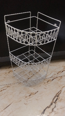 Picture of 3 Steps Hanging Corner Storage Rack Organizer Kitchen Rack Furniture Space Savers - Maximize Space With This 3-Step Hanging Corner Storage Rack Picture of 3 Steps Hanging Corner Storage Rack Organizer Kitchen Rack Furniture Space Savers - Maximize Space With This 3-Step Hanging Corner Storage Rack
