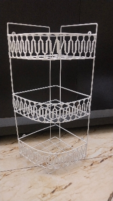 Picture of 3 Steps Hanging Corner Storage Rack Organizer Kitchen Rack Furniture Space Savers - Maximize Space With This 3-Step Hanging Corner Storage Rack Picture of 3 Steps Hanging Corner Storage Rack Organizer Kitchen Rack Furniture Space Savers - Maximize Space With This 3-Step Hanging Corner Storage Rack