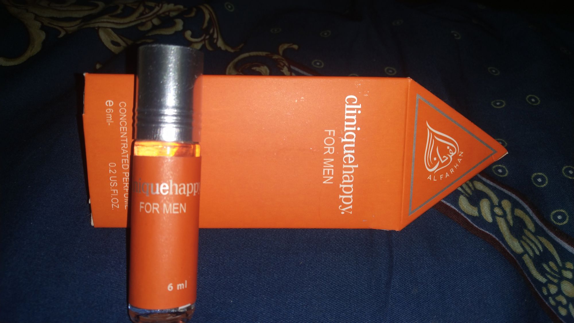 Picture of Clinique happy for men by Al Farhan Concentrated Perfume Oil Long Lasting Non-alcoholic Fragrance - 6ml Picture of Clinique happy for men by Al Farhan Concentrated Perfume Oil Long Lasting Non-alcoholic Fragrance - 6ml