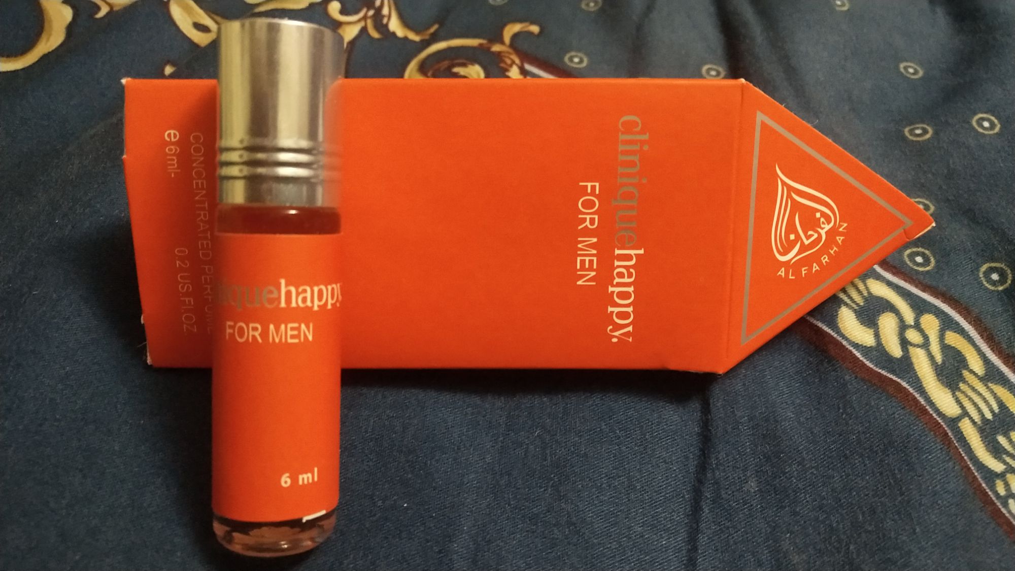 Picture of Clinique happy for men by Al Farhan Concentrated Perfume Oil Long Lasting Non-alcoholic Fragrance - 6ml Picture of Clinique happy for men by Al Farhan Concentrated Perfume Oil Long Lasting Non-alcoholic Fragrance - 6ml