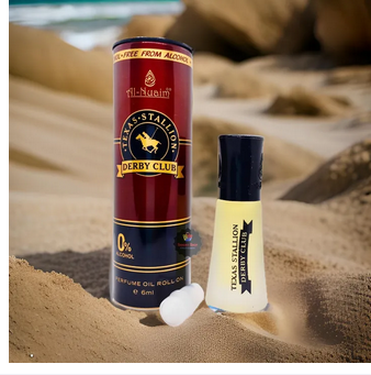 Picture of Al Nuaim DERBY CLUB Attar Roll-on Non-Alcoholic Perfume Oil - 6ml Picture of Al Nuaim DERBY CLUB Attar Roll-on Non-Alcoholic Perfume Oil - 6ml