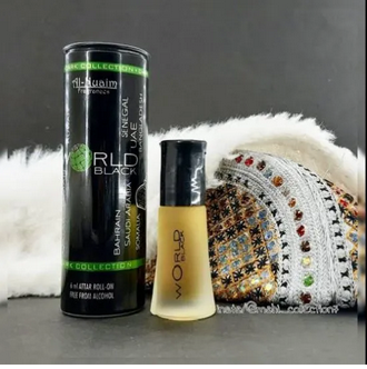 Picture of Al Nuaim World Black Roll On Attar Long Lasting Fragrance Perfume Oil - 6ml Picture of Al Nuaim World Black Roll On Attar Long Lasting Fragrance Perfume Oil - 6ml