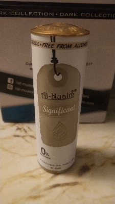 Picture of Al-Nuaim Significant Roll On Attar Long Lasting Fragrance Perfume Oil - 6ml. Picture of Al-Nuaim Significant Roll On Attar Long Lasting Fragrance Perfume Oil - 6ml.