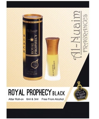 Picture of Al-Nuaim Premium Black Royal Prophecy Attar (Halal)- 6ML Picture of Al-Nuaim Premium Black Royal Prophecy Attar (Halal)- 6ML