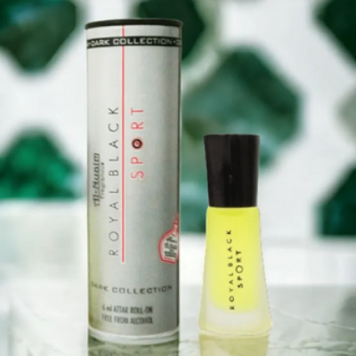 Picture of Al Nuaim Royal Black Sport Roll On Attar Long Lasting Fragrance Perfume Oil - 6ml Picture of Al Nuaim Royal Black Sport Roll On Attar Long Lasting Fragrance Perfume Oil - 6ml