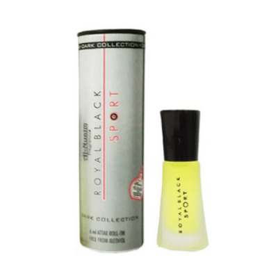 Picture of Al Nuaim Royal Black Sport Roll On Attar Long Lasting Fragrance Perfume Oil - 6ml Picture of Al Nuaim Royal Black Sport Roll On Attar Long Lasting Fragrance Perfume Oil - 6ml