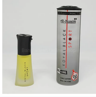 Picture of Al Nuaim Royal Black Sport Roll On Attar Long Lasting Fragrance Perfume Oil - 6ml Picture of Al Nuaim Royal Black Sport Roll On Attar Long Lasting Fragrance Perfume Oil - 6ml