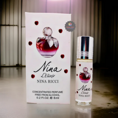 Picture of Nina Ricci Nina L'Elixir For Women By Al Farhan Concentrated Perfume Oil Long Lasting Fragrance - 6ml Picture of Nina Ricci Nina L'Elixir For Women By Al Farhan Concentrated Perfume Oil Long Lasting Fragrance - 6ml