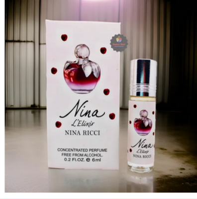 Picture of Nina Ricci Nina L'Elixir For Women By Al Farhan Concentrated Perfume Oil Long Lasting Fragrance - 6ml Picture of Nina Ricci Nina L'Elixir For Women By Al Farhan Concentrated Perfume Oil Long Lasting Fragrance - 6ml