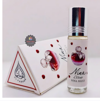 Picture of Nina Ricci Nina L'Elixir For Women By Al Farhan Concentrated Perfume Oil Long Lasting Fragrance - 6ml Picture of Nina Ricci Nina L'Elixir For Women By Al Farhan Concentrated Perfume Oil Long Lasting Fragrance - 6ml