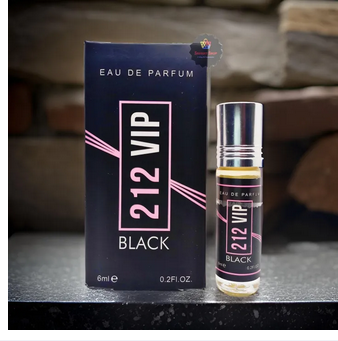 Picture of 212 VIP BLACK Attar by Al Farhan Concentrated Perfume Oil Long Lasting Fragrance - 6ml Picture of 212 VIP BLACK Attar by Al Farhan Concentrated Perfume Oil Long Lasting Fragrance - 6ml