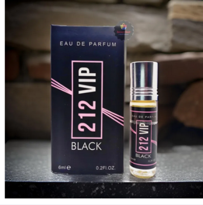 Picture of 212 VIP BLACK Attar by Al Farhan Concentrated Perfume Oil Long Lasting Fragrance - 6ml Picture of 212 VIP BLACK Attar by Al Farhan Concentrated Perfume Oil Long Lasting Fragrance - 6ml