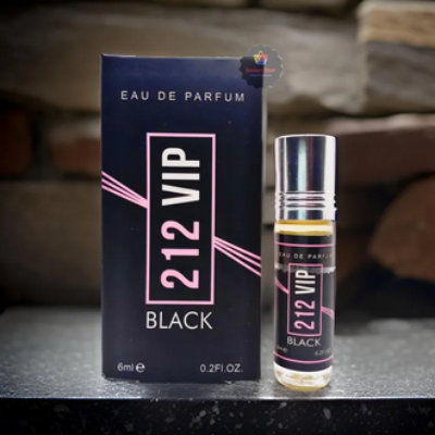 Picture of 212 VIP BLACK Attar by Al Farhan Concentrated Perfume Oil Long Lasting Fragrance - 6ml Picture of 212 VIP BLACK Attar by Al Farhan Concentrated Perfume Oil Long Lasting Fragrance - 6ml