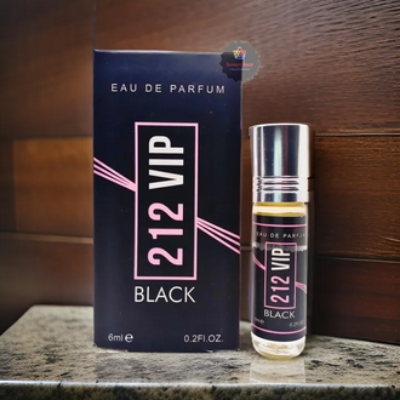 Picture of 212 VIP BLACK Attar by Al Farhan Concentrated Perfume Oil Long Lasting Fragrance - 6ml Picture of 212 VIP BLACK Attar by Al Farhan Concentrated Perfume Oil Long Lasting Fragrance - 6ml