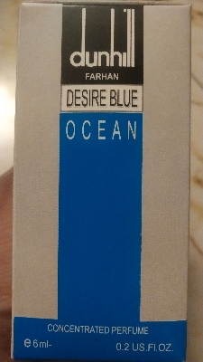 Picture of Dunhill Desire Blue Ocean Concentrated Perfume Oil by Al Farhan Long Lasting Non-alcoholic Fragrance - 6ml Picture of Dunhill Desire Blue Ocean Concentrated Perfume Oil by Al Farhan Long Lasting Non-alcoholic Fragrance - 6ml