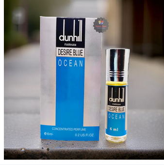 Picture of Dunhill Desire Blue Ocean Concentrated Perfume Oil by Al Farhan Long Lasting Non-alcoholic Fragrance - 6ml Picture of Dunhill Desire Blue Ocean Concentrated Perfume Oil by Al Farhan Long Lasting Non-alcoholic Fragrance - 6ml
