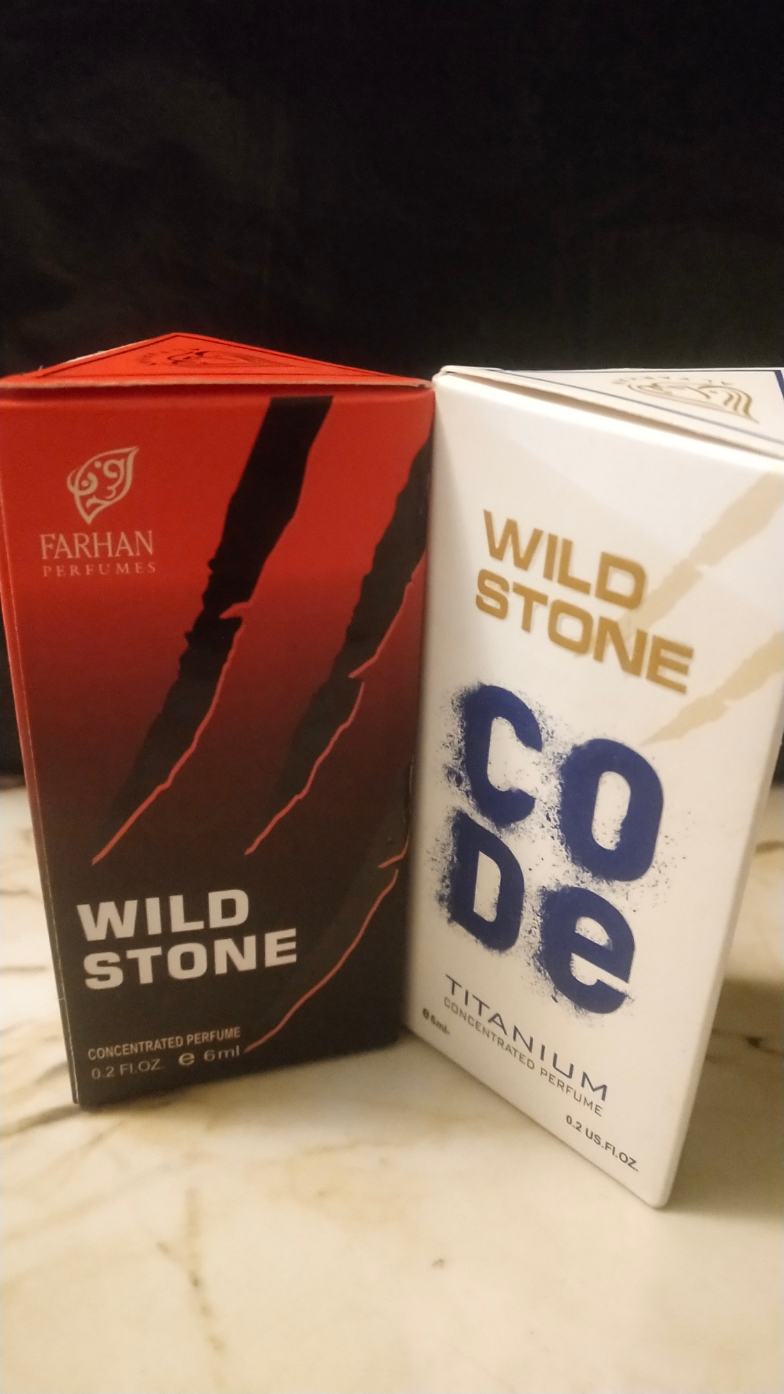 Picture of Combo Wild Stone and Wild Stone Code by al Farhan concentrated perfume oil attar non alcohol - 6ml Picture of Combo Wild Stone and Wild Stone Code by al Farhan concentrated perfume oil attar non alcohol - 6ml