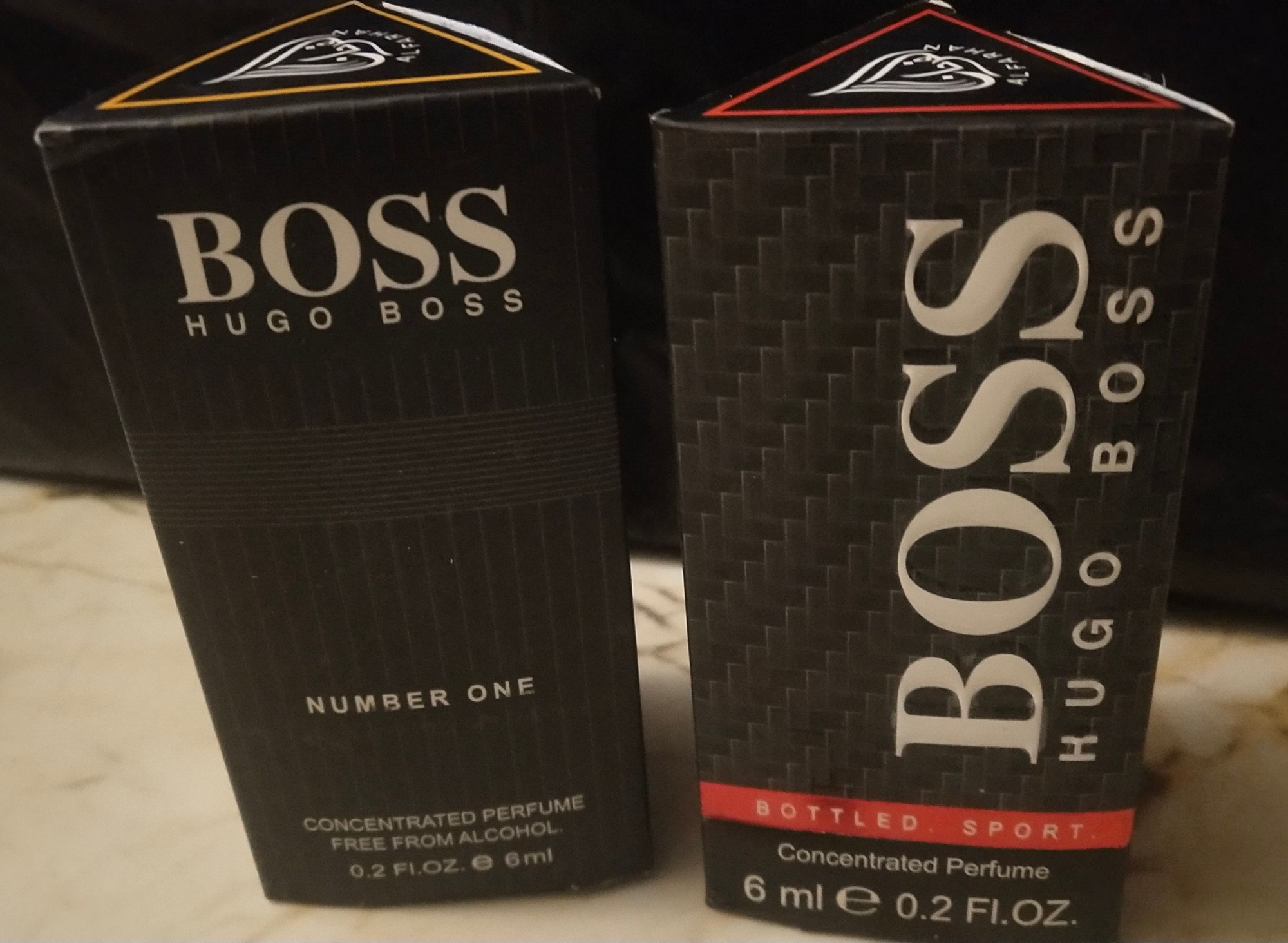 Picture of Combo of Hugo Boss & Hugo Boss Number One by Al Farhan Concentrated Perfume Oil Long Lasting Non-alcoholic Fragrance - 6ml Picture of Combo of Hugo Boss & Hugo Boss Number One by Al Farhan Concentrated Perfume Oil Long Lasting Non-alcoholic Fragrance - 6ml
