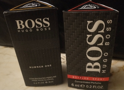 Picture of Combo of Hugo Boss & Hugo Boss Number One by Al Farhan Concentrated Perfume Oil Long Lasting Non-alcoholic Fragrance - 6ml Picture of Combo of Hugo Boss & Hugo Boss Number One by Al Farhan Concentrated Perfume Oil Long Lasting Non-alcoholic Fragrance - 6ml