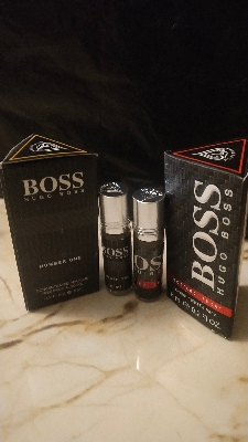 Picture of Combo of Hugo Boss & Hugo Boss Number One by Al Farhan Concentrated Perfume Oil Long Lasting Non-alcoholic Fragrance - 6ml Picture of Combo of Hugo Boss & Hugo Boss Number One by Al Farhan Concentrated Perfume Oil Long Lasting Non-alcoholic Fragrance - 6ml