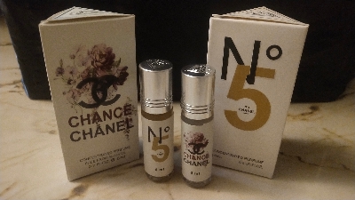 Picture of Combo CHANNEL CHANCE and Channel N°5 For Women By Al Farhan Concentrated Perfume Oil Long Lasting Fragrance - 6ml Picture of Combo CHANNEL CHANCE and Channel N°5 For Women By Al Farhan Concentrated Perfume Oil Long Lasting Fragrance - 6ml