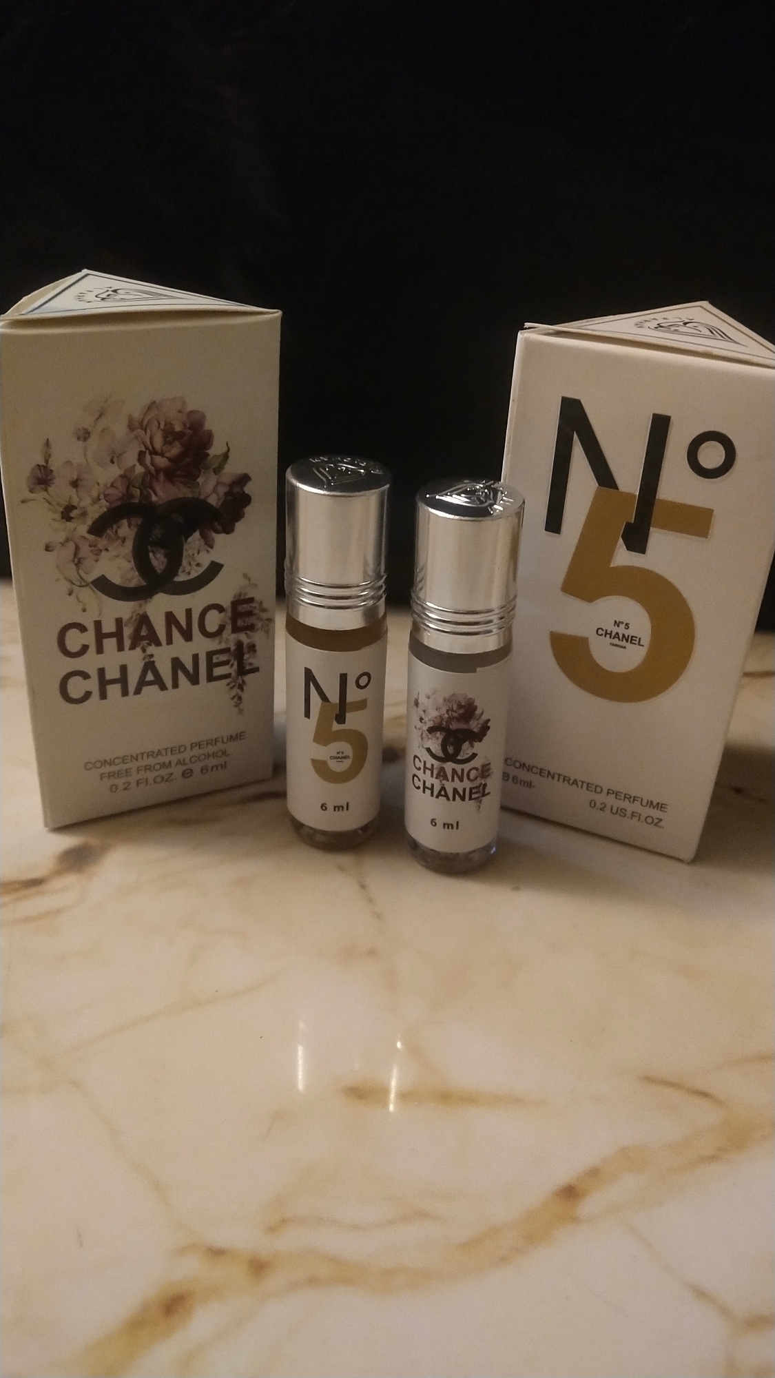 Picture of Combo CHANNEL CHANCE and Channel N°5 For Women By Al Farhan Concentrated Perfume Oil Long Lasting Fragrance - 6ml Picture of Combo CHANNEL CHANCE and Channel N°5 For Women By Al Farhan Concentrated Perfume Oil Long Lasting Fragrance - 6ml
