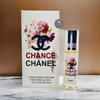 Picture of CHANNEL CHANCE For Women By Al Farhan Concentrated Perfume Oil Long Lasting Fragrance - 6ml Picture of CHANNEL CHANCE For Women By Al Farhan Concentrated Perfume Oil Long Lasting Fragrance - 6ml