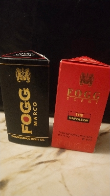 Picture of Combo of Fogg Marco & Fogg Scent by Al Farhan Concentrated Perfume Oil Long Lasting Non-alcoholic Fragrance - 6ml+6ml Picture of Combo of Fogg Marco & Fogg Scent by Al Farhan Concentrated Perfume Oil Long Lasting Non-alcoholic Fragrance - 6ml+6ml