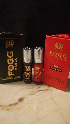 Picture of Combo of Fogg Marco & Fogg Scent by Al Farhan Concentrated Perfume Oil Long Lasting Non-alcoholic Fragrance - 6ml+6ml Picture of Combo of Fogg Marco & Fogg Scent by Al Farhan Concentrated Perfume Oil Long Lasting Non-alcoholic Fragrance - 6ml+6ml