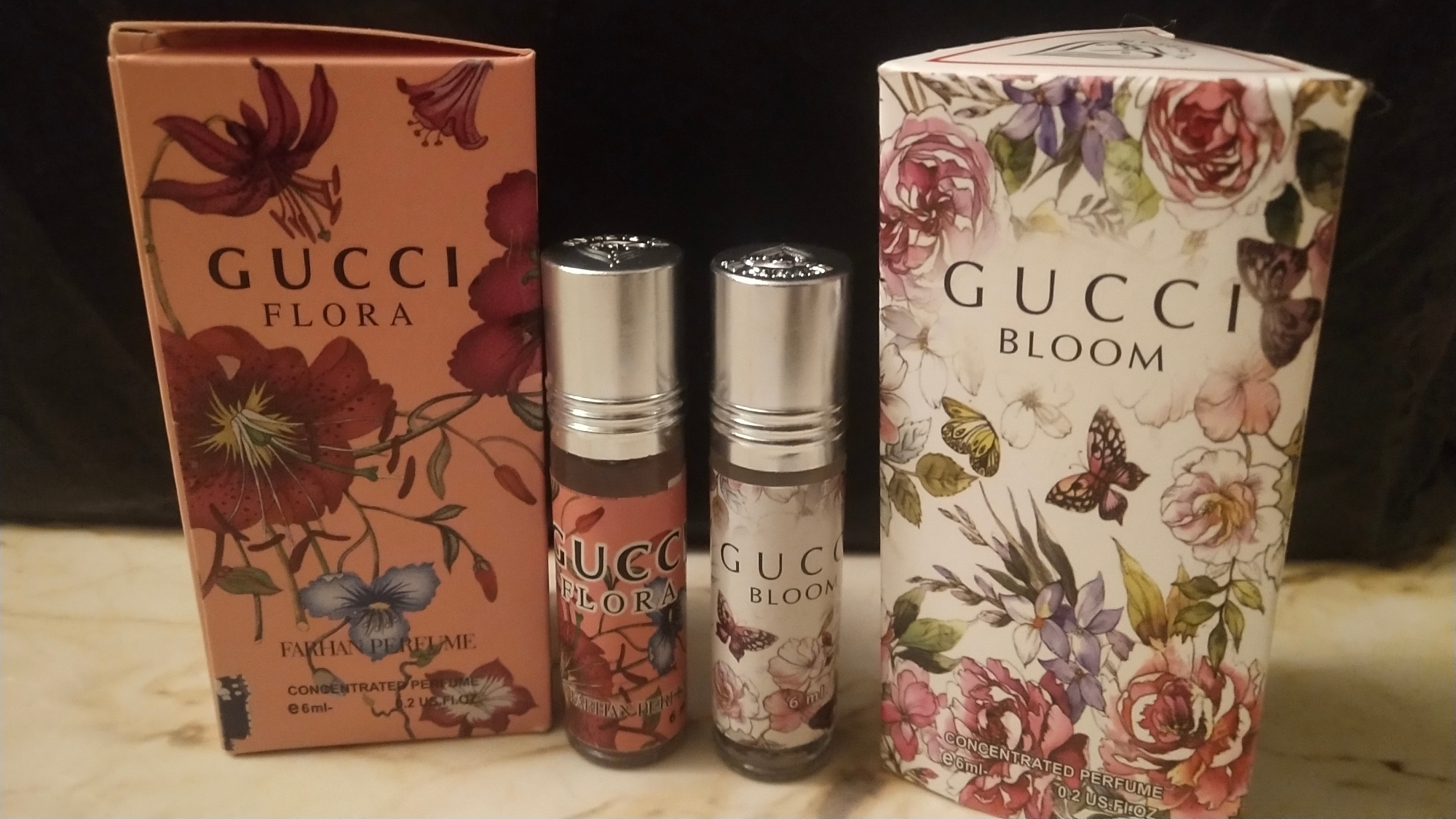 Picture of Combo of Bloom_Florra Concentrated Perfume Oil Non-alcoholic Fragrance - 6ml+6ml Picture of Combo of Bloom_Florra Concentrated Perfume Oil Non-alcoholic Fragrance - 6ml+6ml