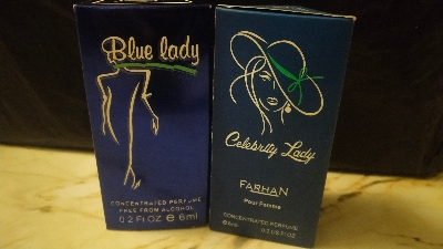 Picture of Combo of Celebrity Lady & Blue Lady by Al Farhan Concentrated Perfume Oil Long Lasting Non-alcoholic Fragrance - 6ml+6ml Picture of Combo of Celebrity Lady & Blue Lady by Al Farhan Concentrated Perfume Oil Long Lasting Non-alcoholic Fragrance - 6ml+6ml