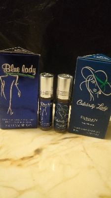 Picture of Combo of Celebrity Lady & Blue Lady by Al Farhan Concentrated Perfume Oil Long Lasting Non-alcoholic Fragrance - 6ml+6ml Picture of Combo of Celebrity Lady & Blue Lady by Al Farhan Concentrated Perfume Oil Long Lasting Non-alcoholic Fragrance - 6ml+6ml