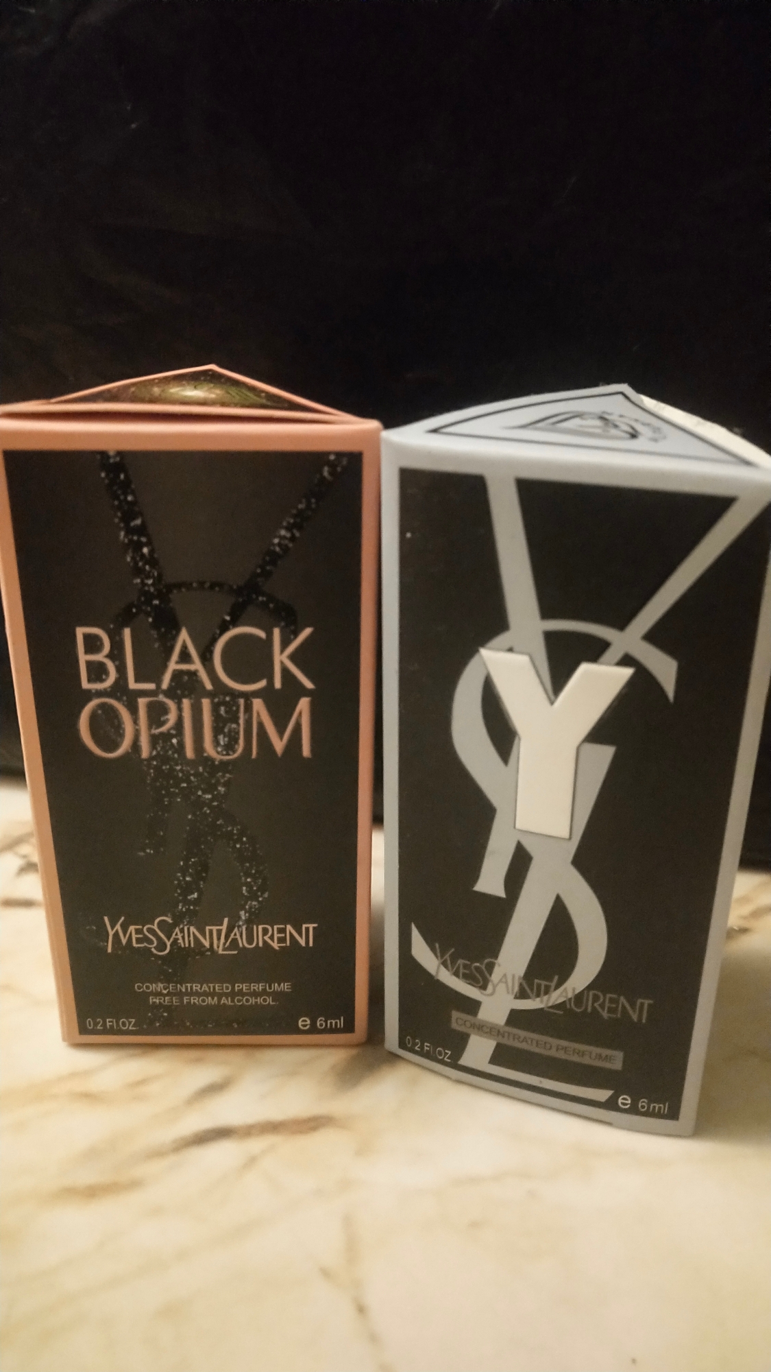 Picture of Combo of YSL & YSL Black Opium by Al Farhan Concentrated Perfume Oil Long Lasting Non-alcoholic Fragrance - 6ml+6ml Picture of Combo of YSL & YSL Black Opium by Al Farhan Concentrated Perfume Oil Long Lasting Non-alcoholic Fragrance - 6ml+6ml