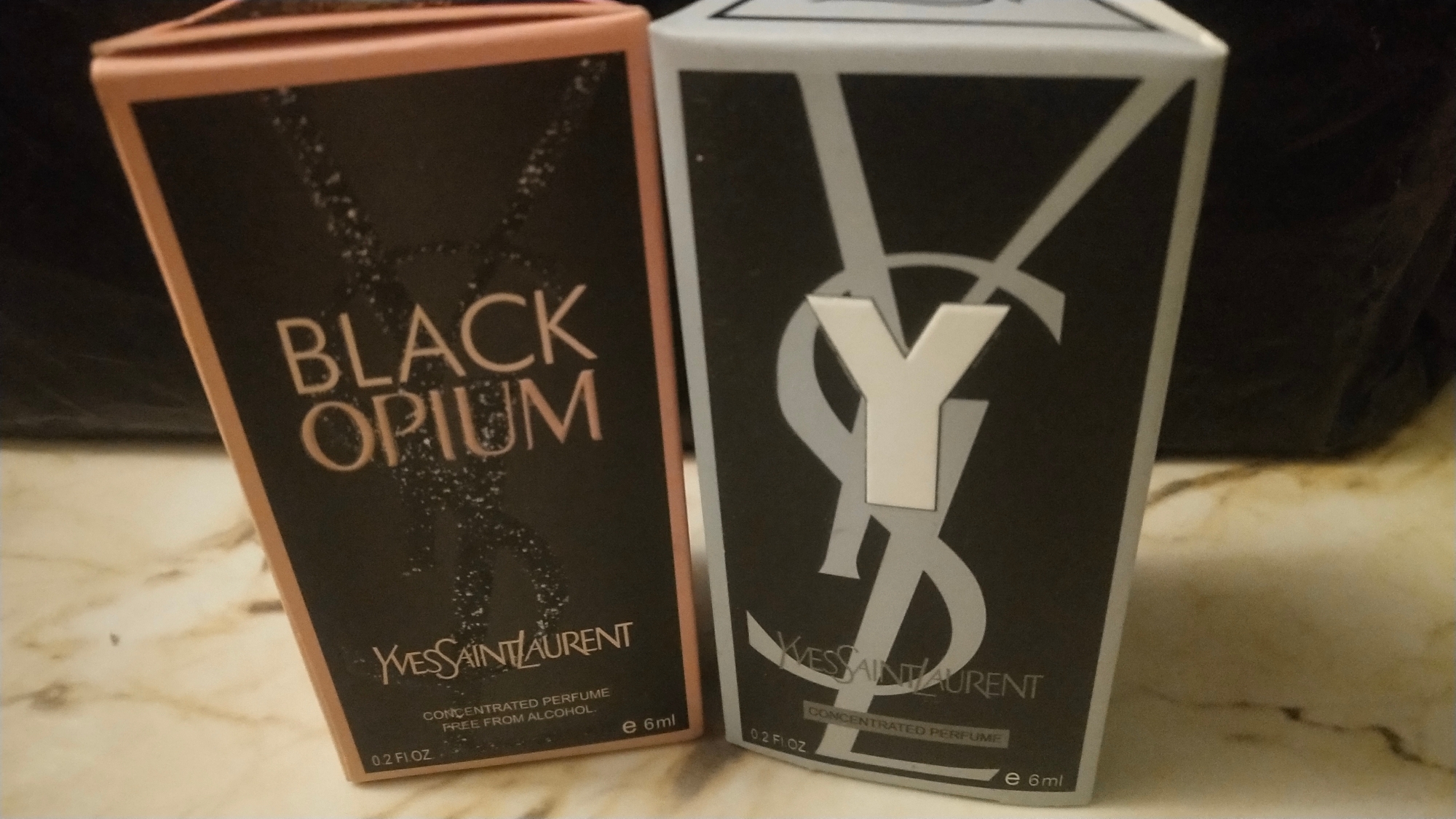 Picture of Combo of YSL & YSL Black Opium by Al Farhan Concentrated Perfume Oil Long Lasting Non-alcoholic Fragrance - 6ml+6ml Picture of Combo of YSL & YSL Black Opium by Al Farhan Concentrated Perfume Oil Long Lasting Non-alcoholic Fragrance - 6ml+6ml